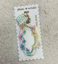 Simply Southern Rainbow Floral with Bow Phone Wristlet