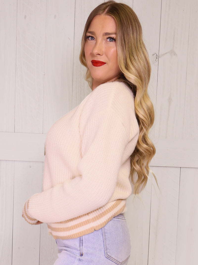 Simply Southern Teddy Bear Sweater - Pullover Top