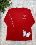 Simply Southern Youth Long Sleeve Bow Tree Tee Girls