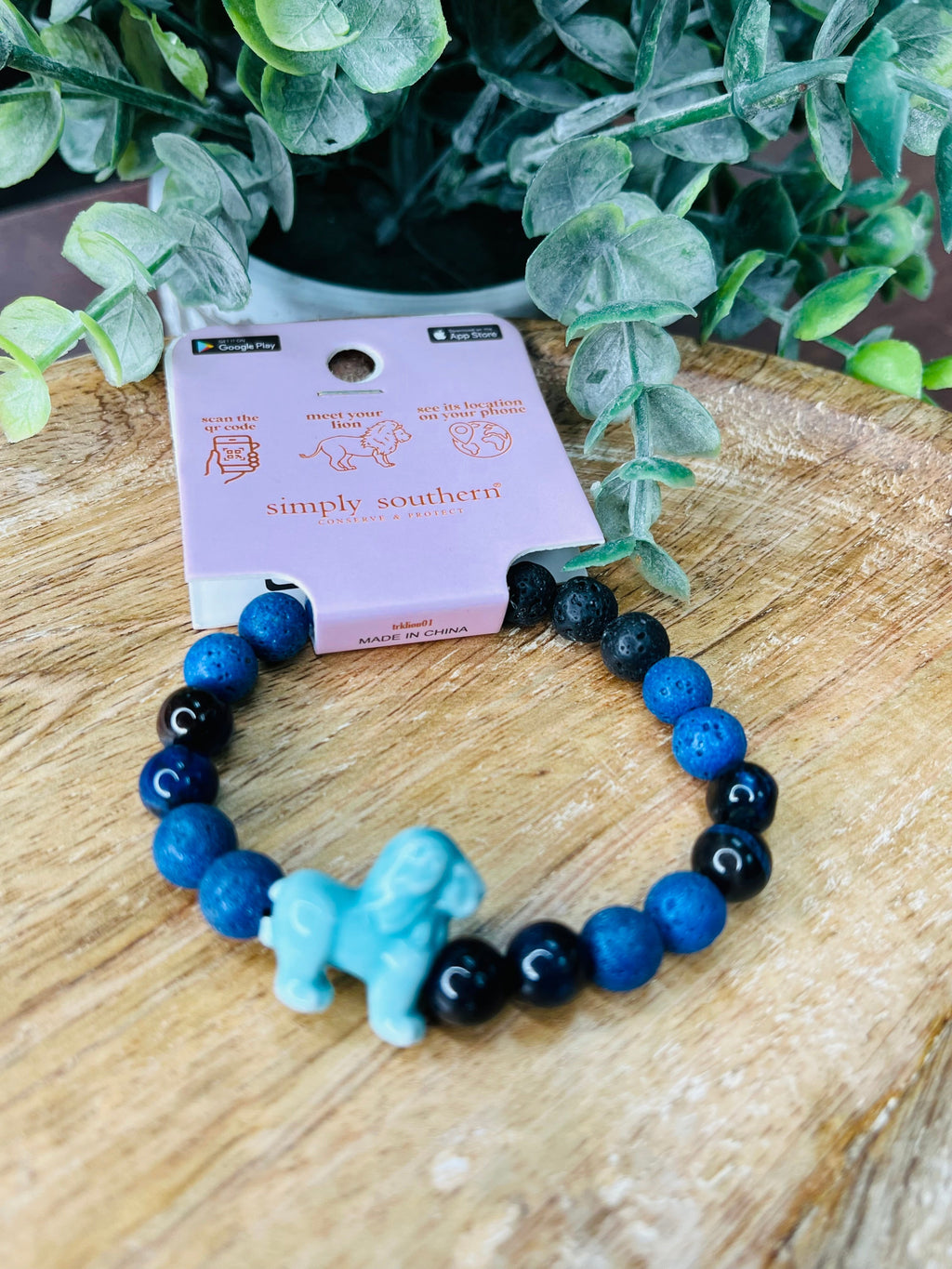 Simply Southern lion tracker bracelet women's