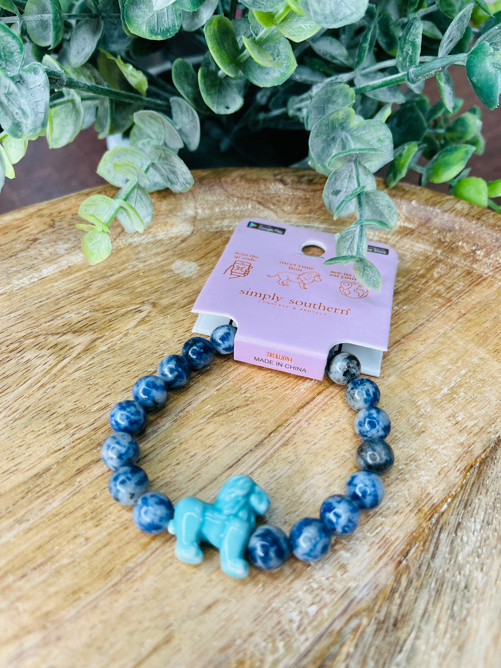 Simply Southern lion tracker bracelet women's