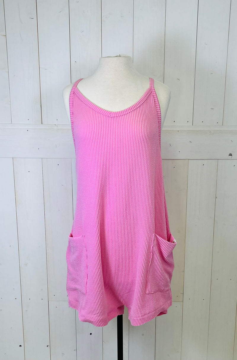 Simply Southern women’s pink romper