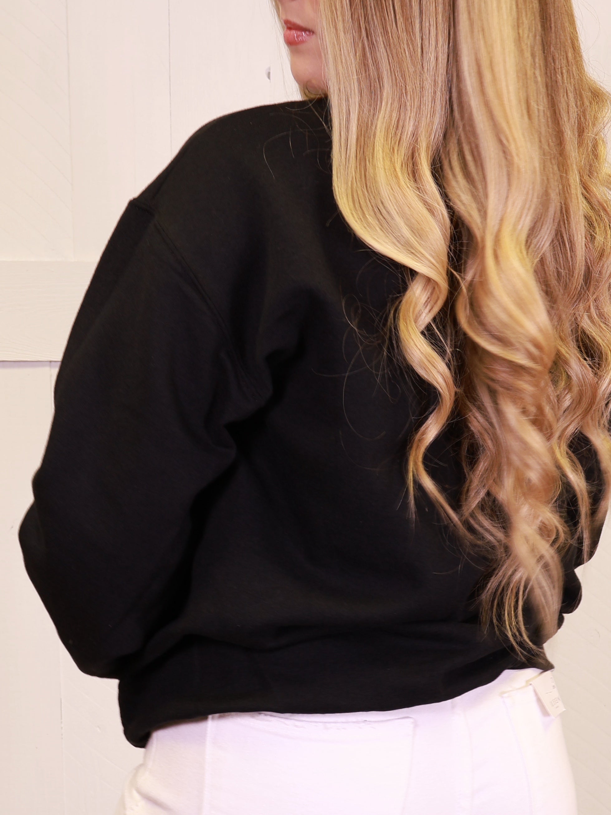 Stitched Kentucky Crew Neck Crewneck Graphic Sweatshirt Women's