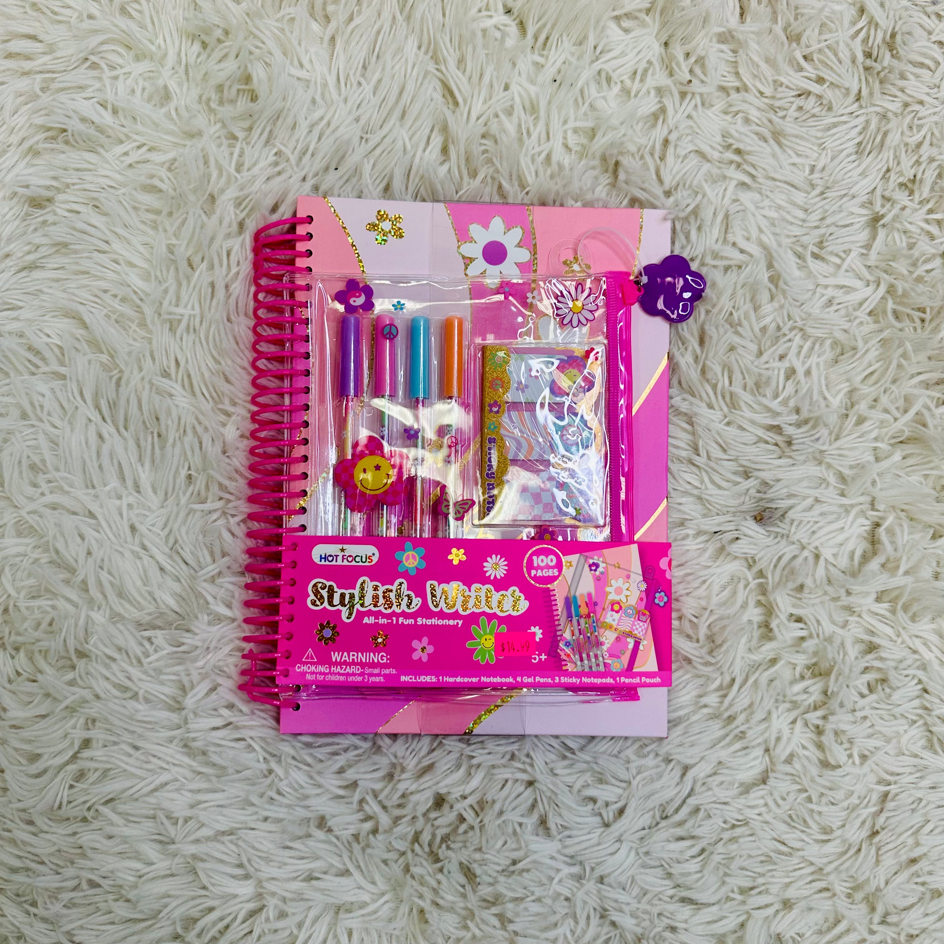 Stylish Writer Flowers Toy