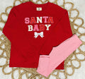 Tween Santa Baby Long Sleeve Christmas Outfit Girls
