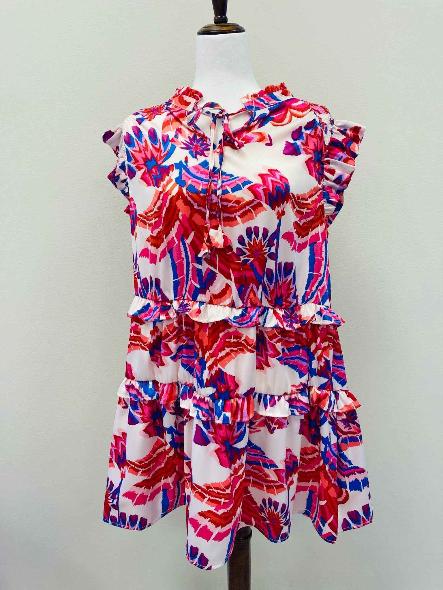 Women’s umgee patterned dress - Mini Mee Boutique