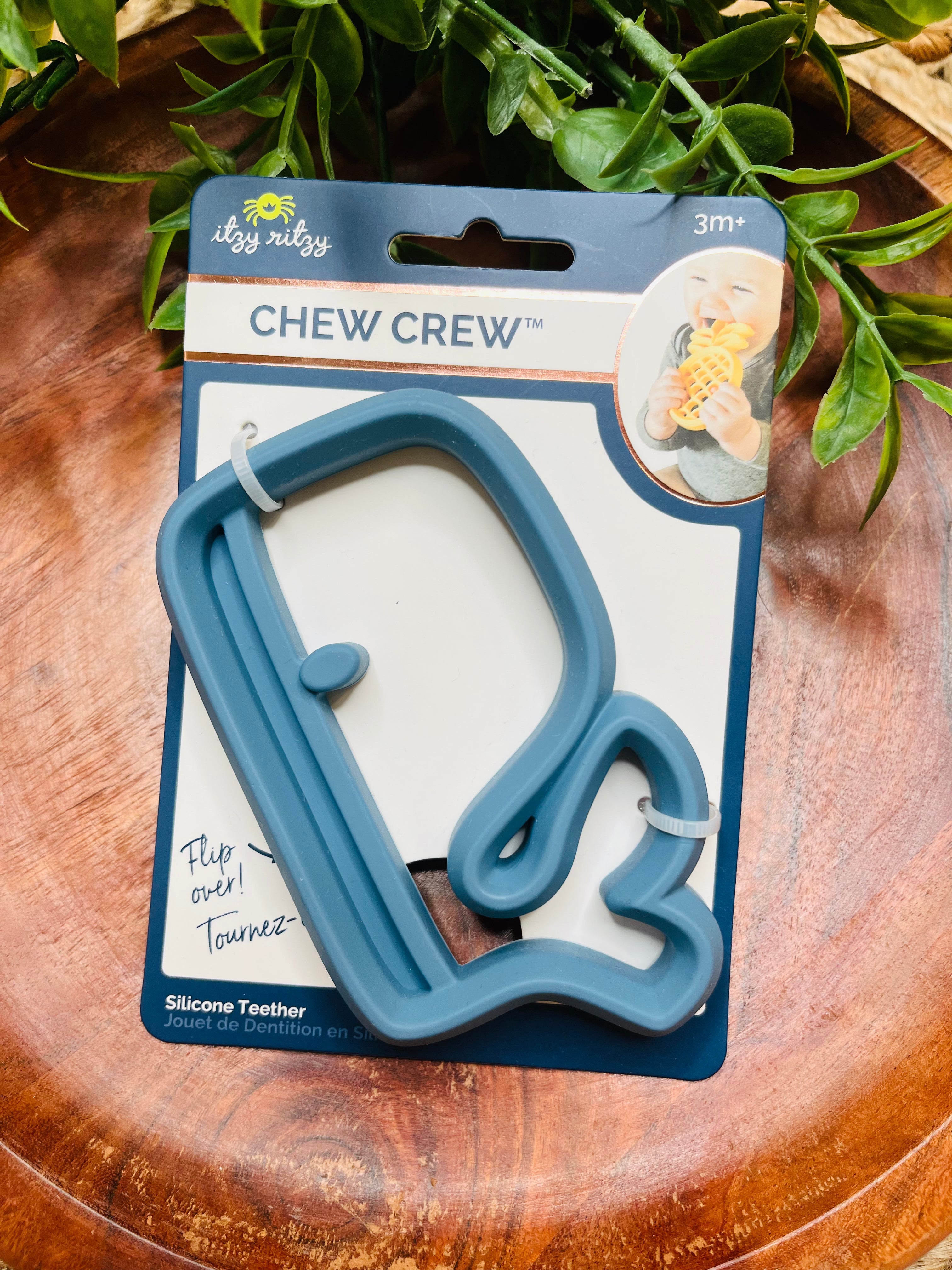 Whale Itzy Ritzy Chew Crew Baby Toy
