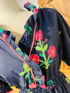 Women’s Navy Floral Dress