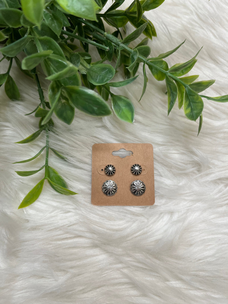 Women’s 2 pack Metal Earrings