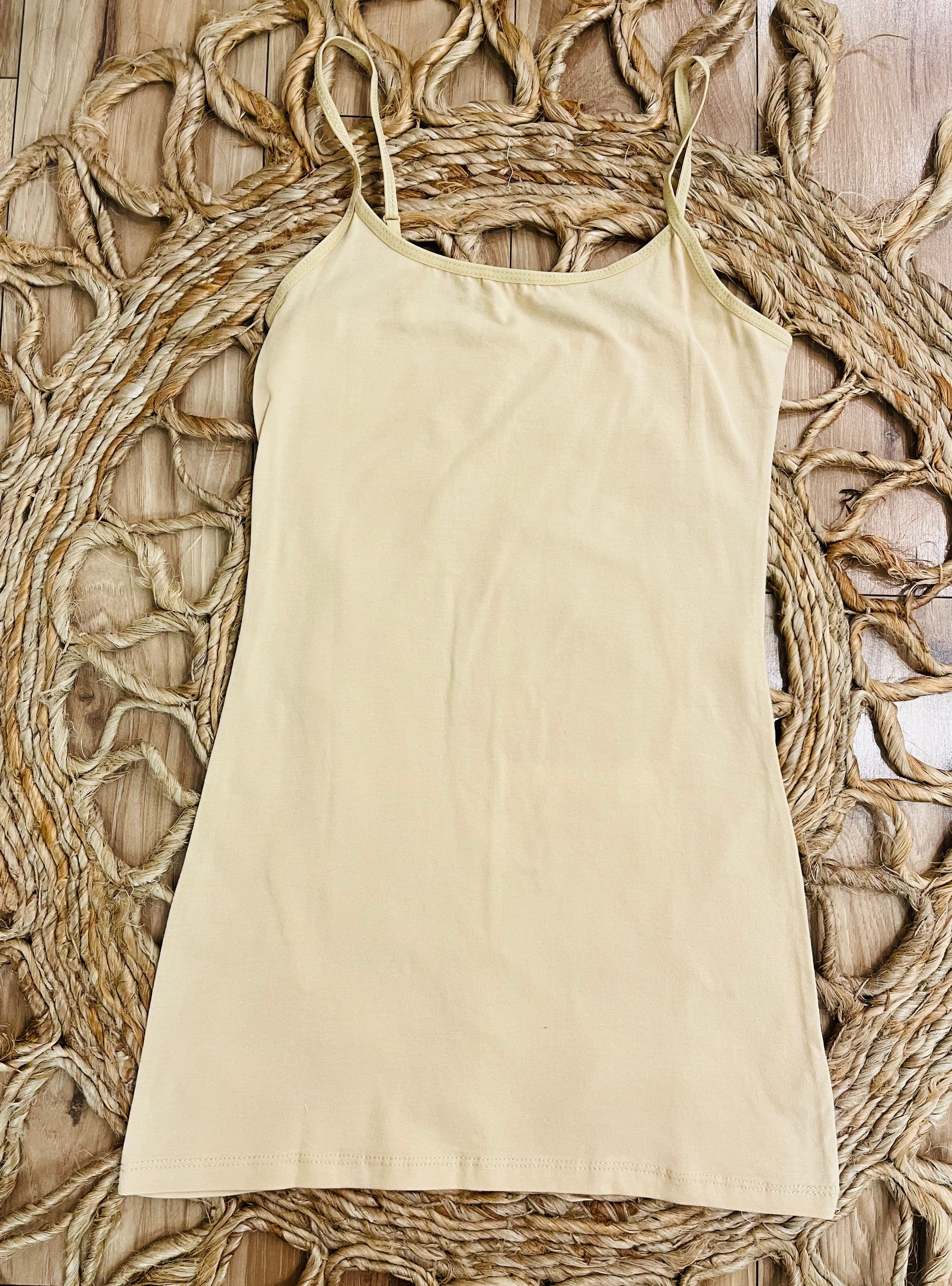 Women’s Active Basic Khaki Tank
