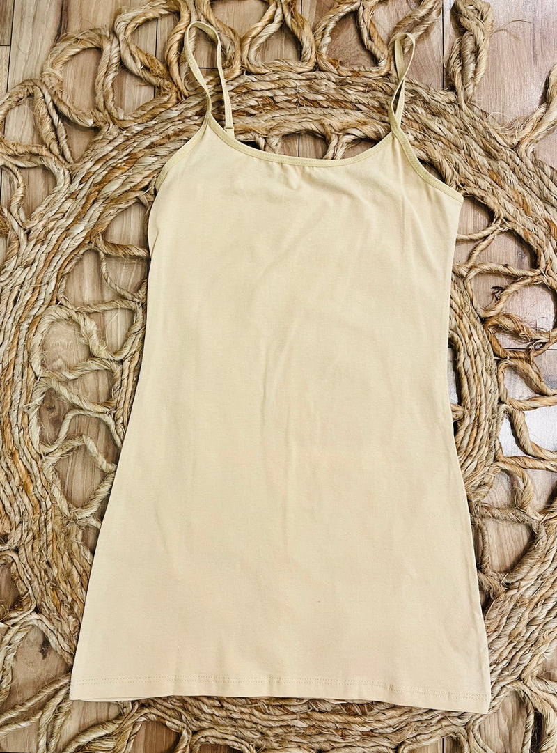 Women’s Active Basic Khaki Tank