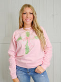 Women’s Bow Cross Graphic Sweatshirt