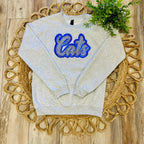 Women’s Cats Embroidered Graphic Sweatshirt