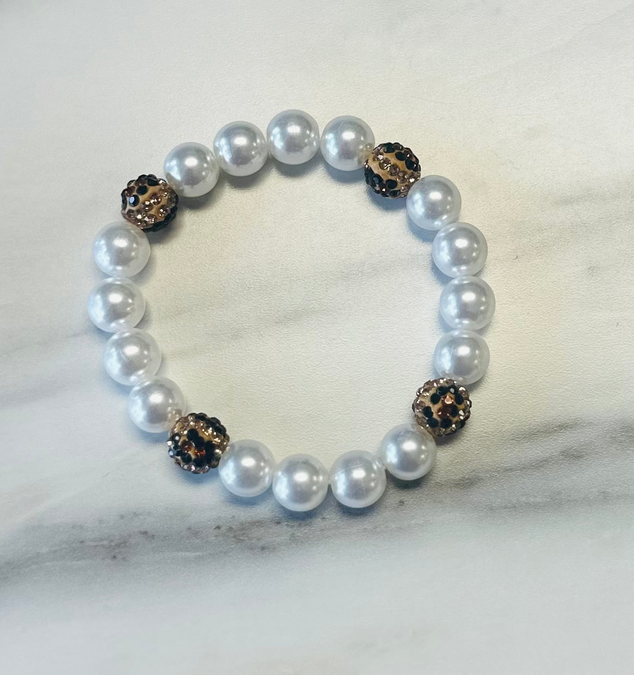 Women’s Cheetah Print Pear Bracelet