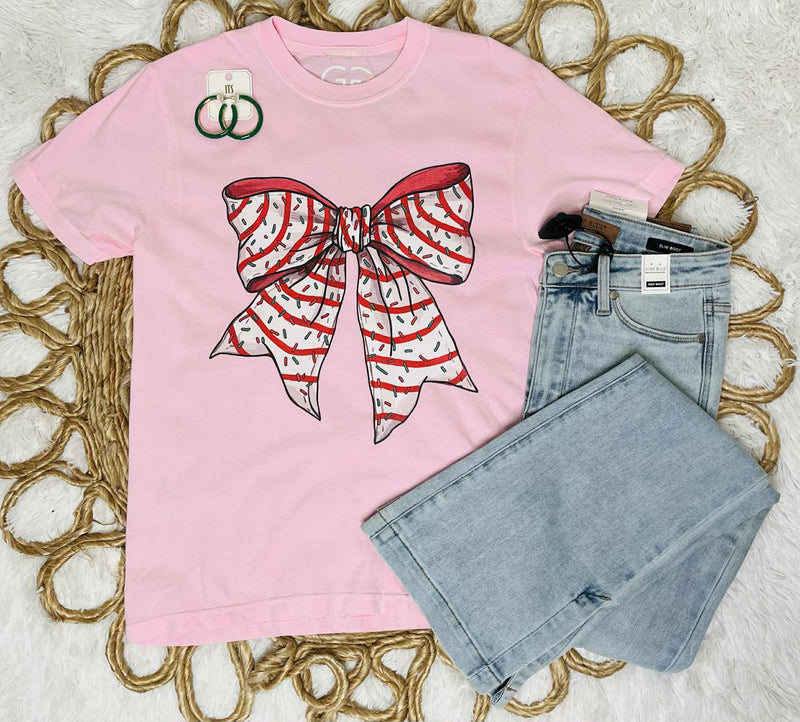 Women’s Christmas Bow Tee