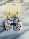 Women’s Clay Floral Earrings