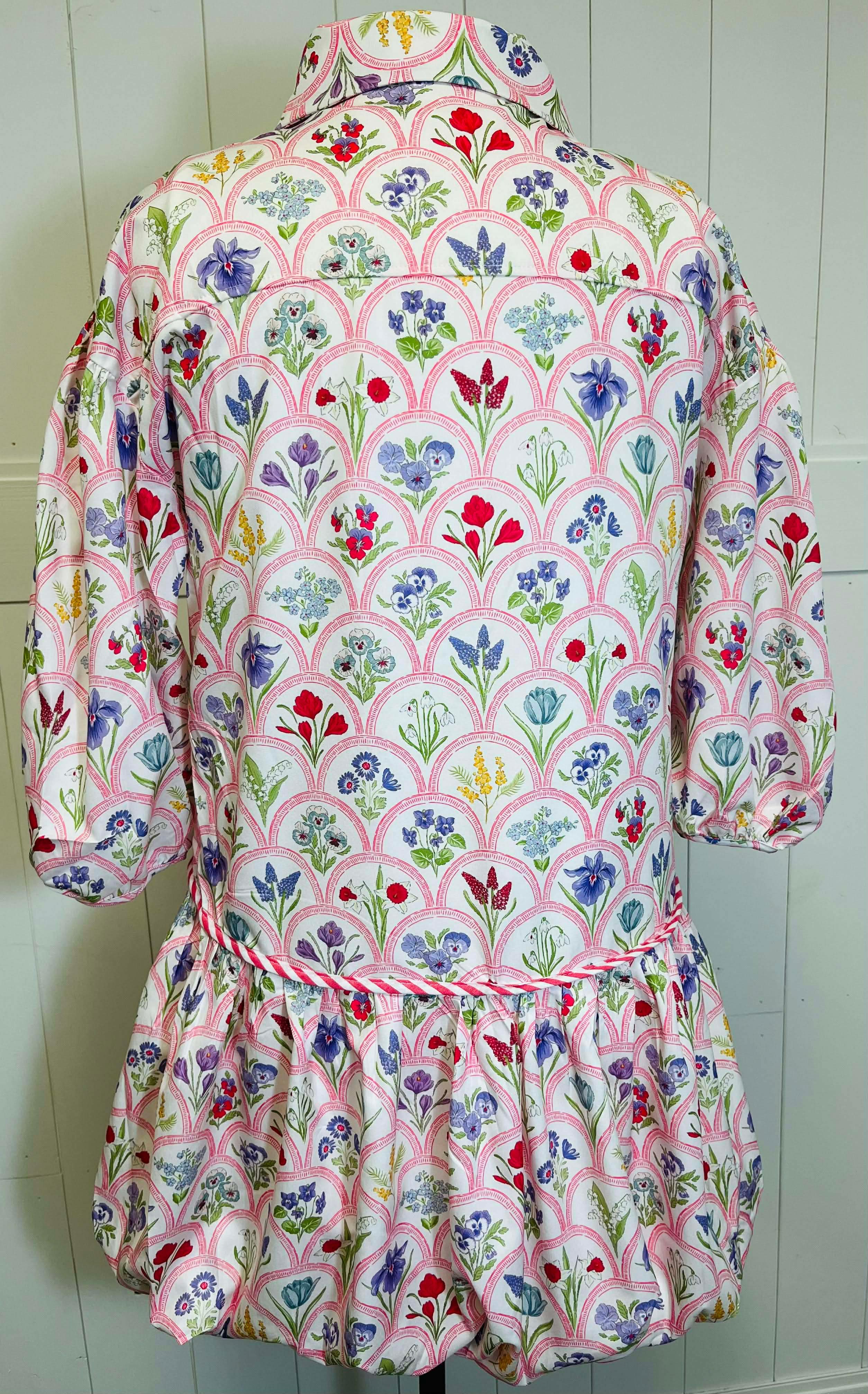 Women’s Floral Bouquet Bubble Dress SS