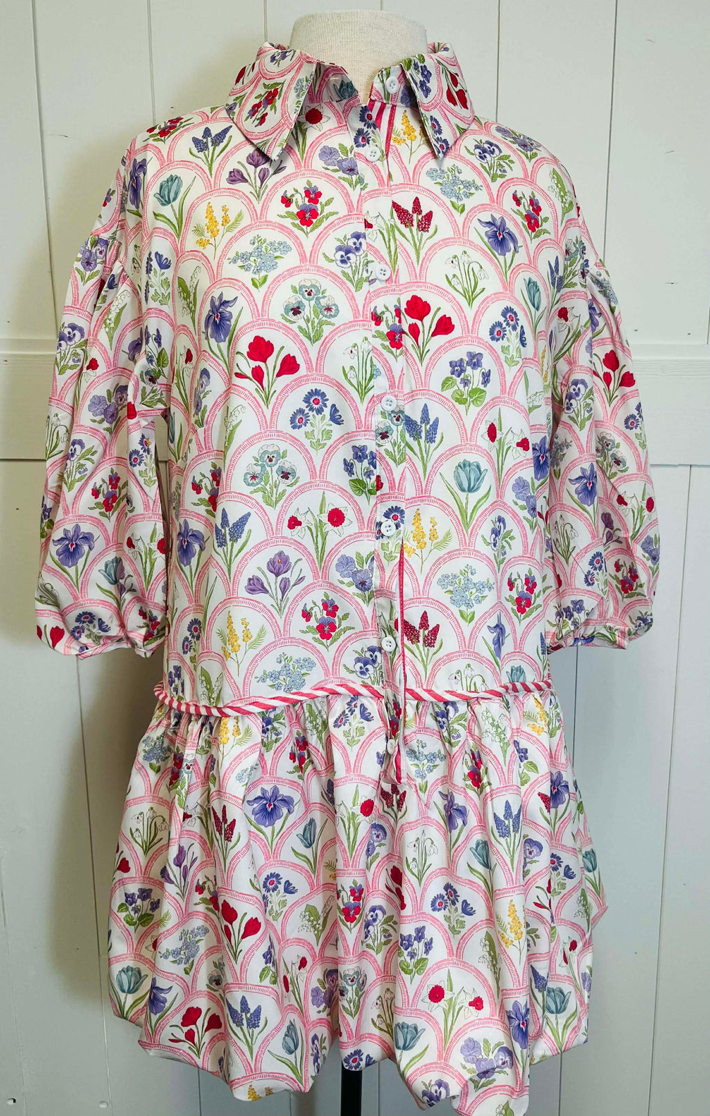 Women’s Floral Bouquet Bubble Dress SS