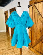 Women’s GiGiO Jade Tiered Wrap Dress