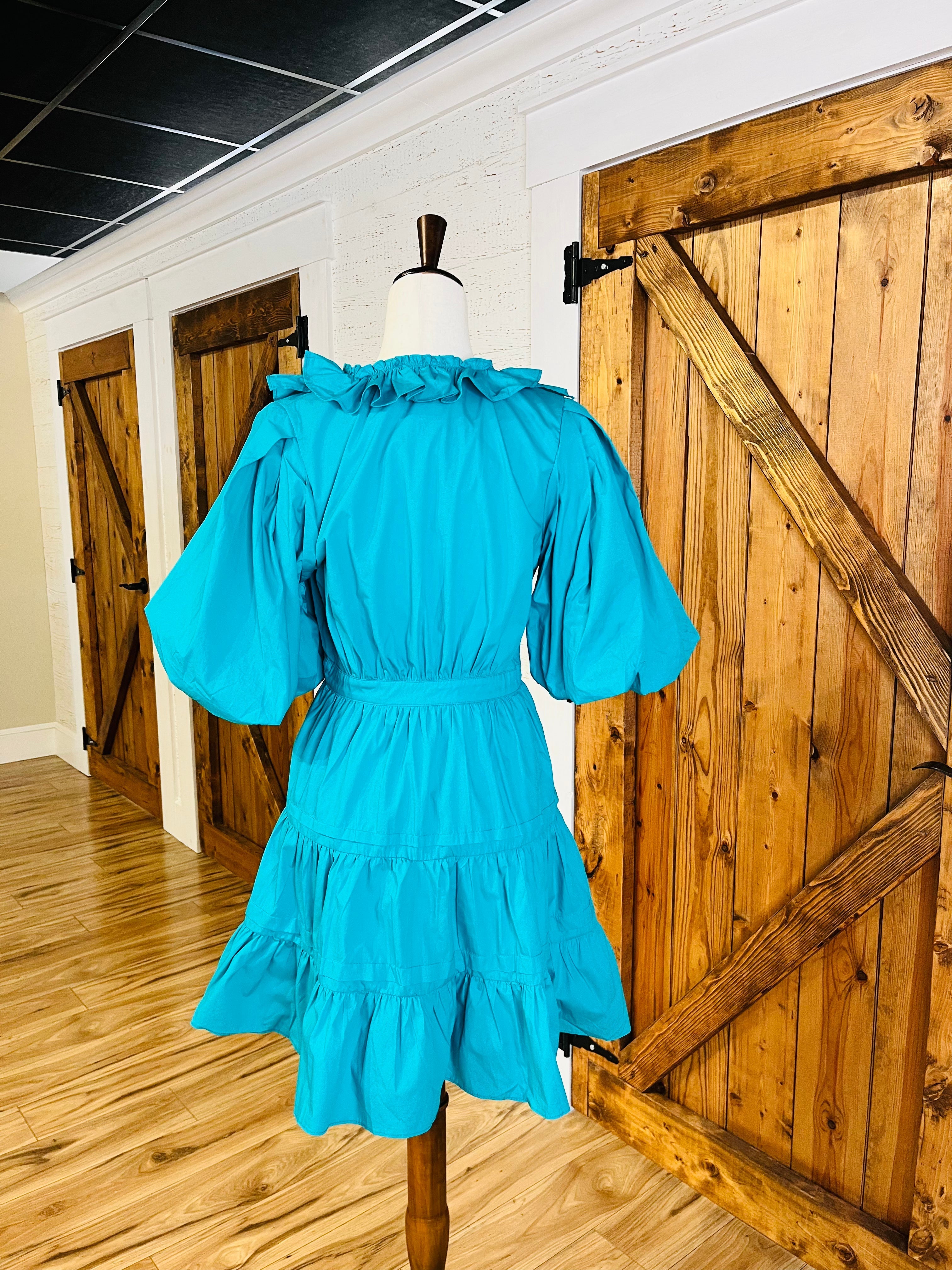 Women’s GiGiO Jade Tiered Wrap Dress