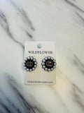 Women’s Gold and Black Pearl Earrings