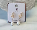 Women’s Gold and Pearl Earrings