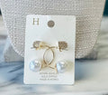 Women’s Gold with Pearls Earrings