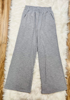 Women’s Heather Grey Sleeveless Pant Set