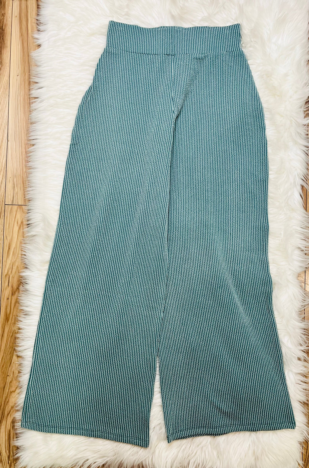 Women’s Jade Ribbed Sleeveless Pant Set