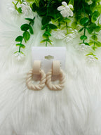 Women’s Knotted Hoops Earrings