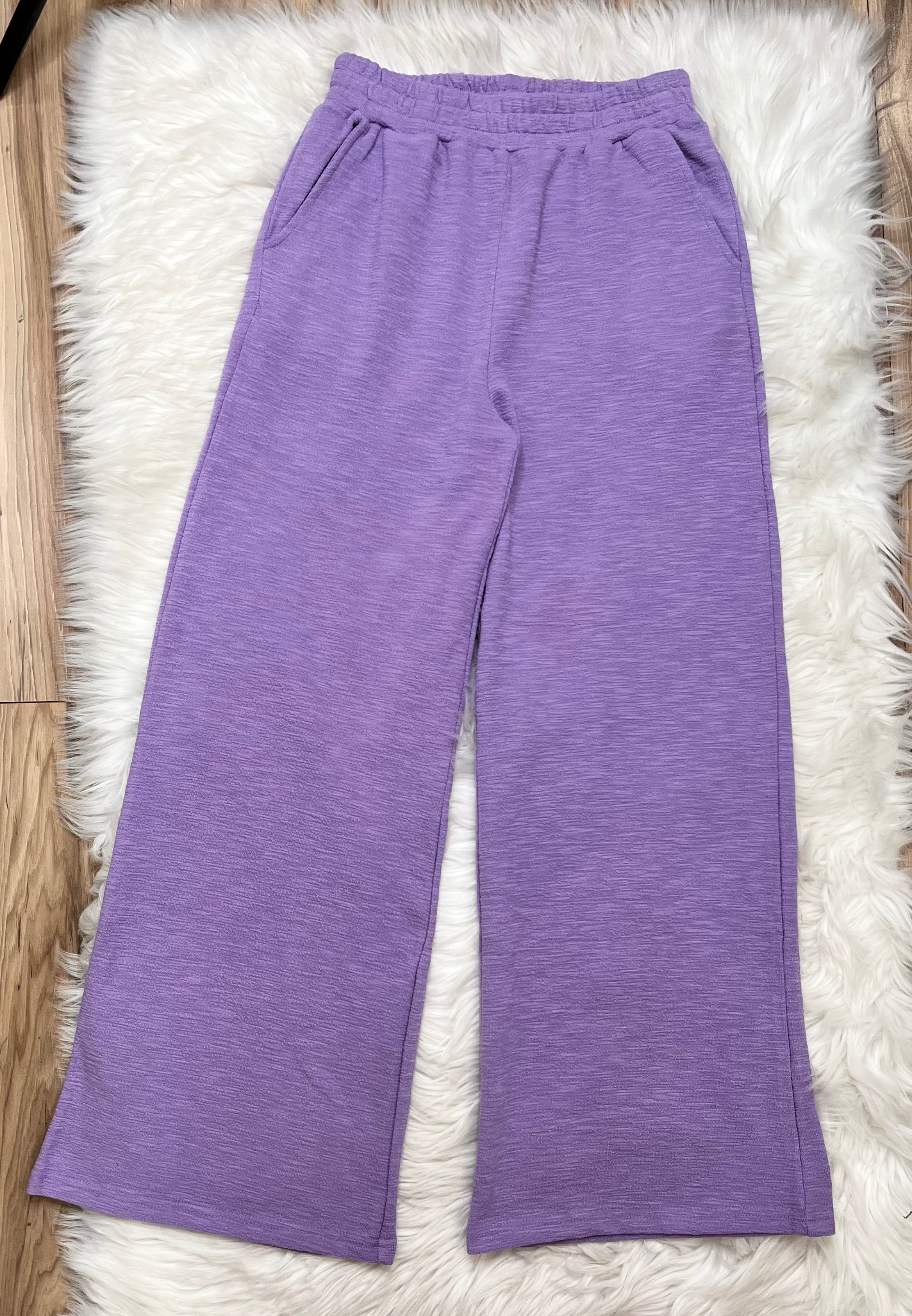 Women’s Lavender Sleeveless Pant Set