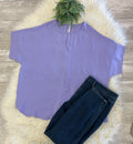 Women’s Lavender Zenana Curvy Top