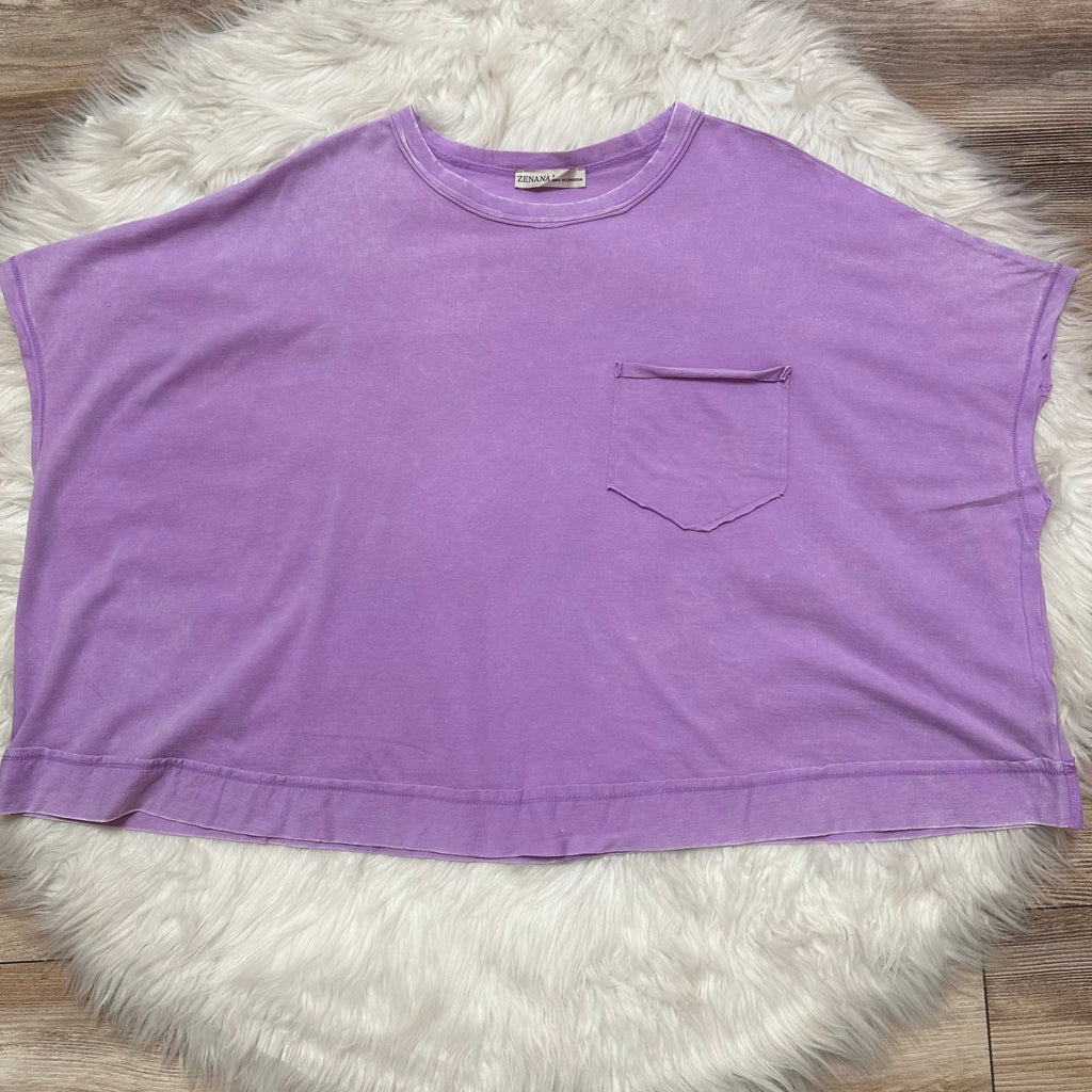 Women’s Lavender Zenana Short Set