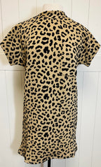 Women’s Leopard Jacquard Pocket Dress SS