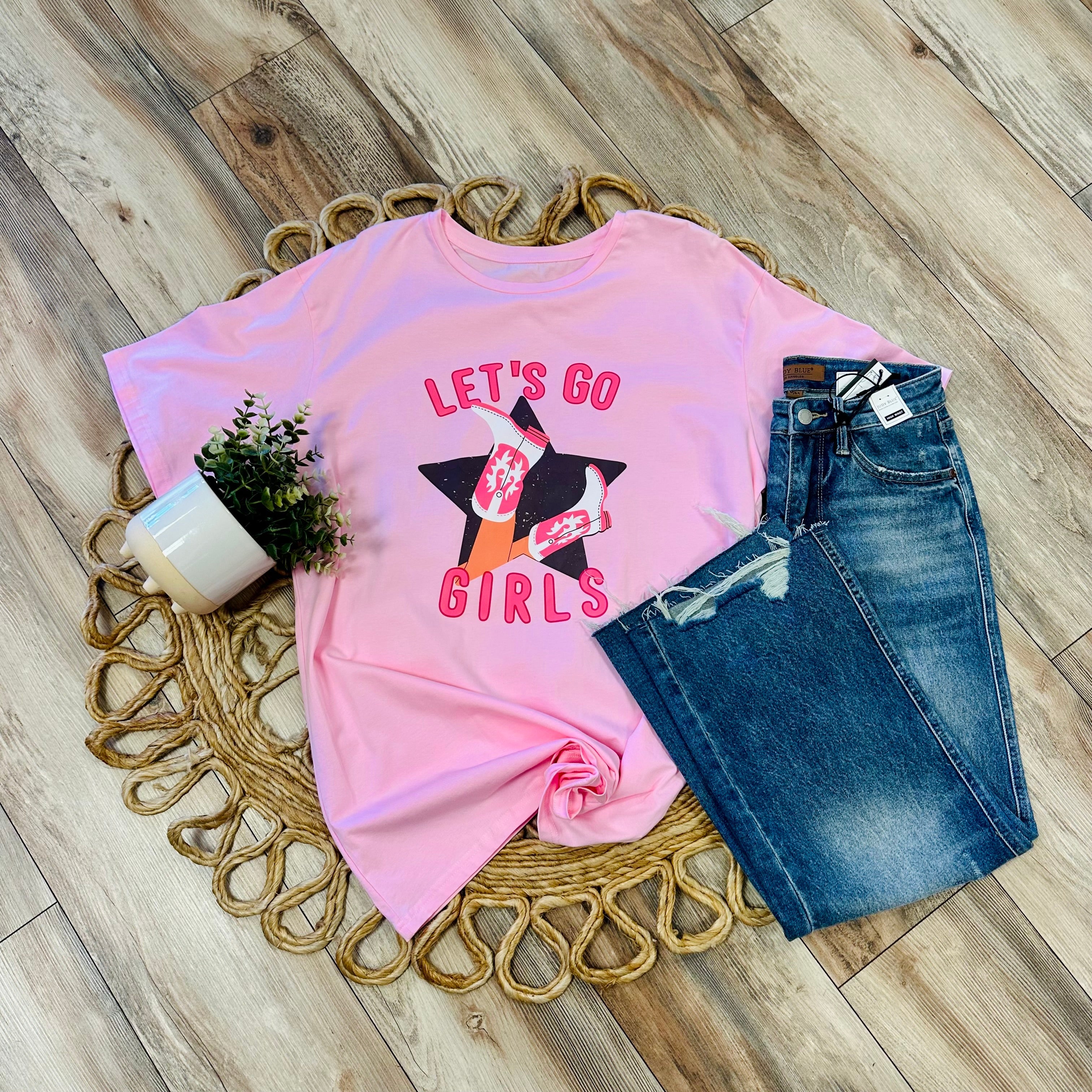 Women’s Let’s Go Girls Cowgirl Tee