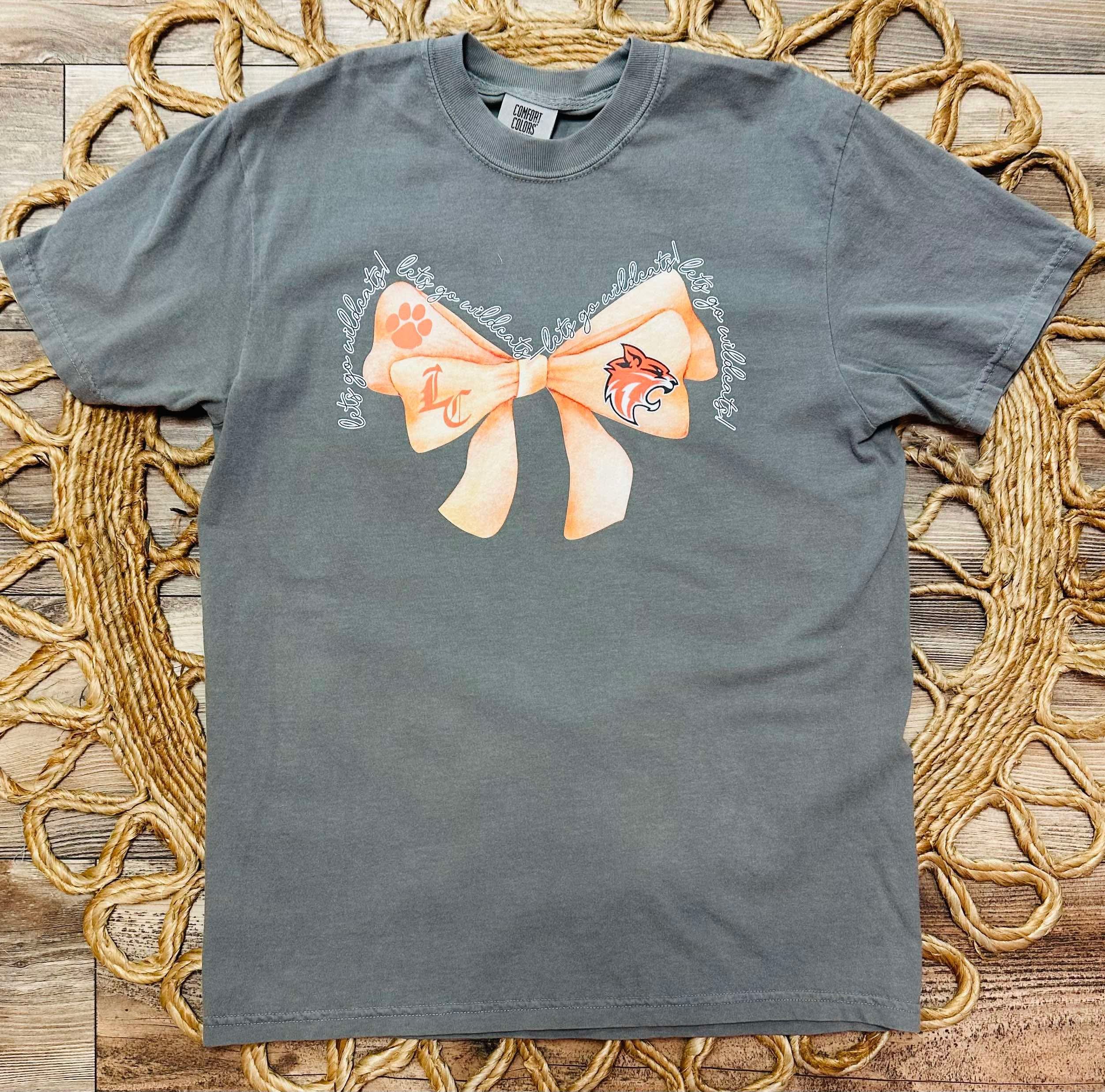 Women’s “Let’s go wildcats” School Spirit Graphic Tee