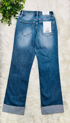 Women’s MICA High Rise Straight Asymmetrical Waistband Jeans