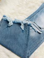 Women’s MICA Super High Rise Distressed Jeans Style #522M
