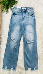 Women’s MICA Super High Rise Distressed Jeans Style #522M
