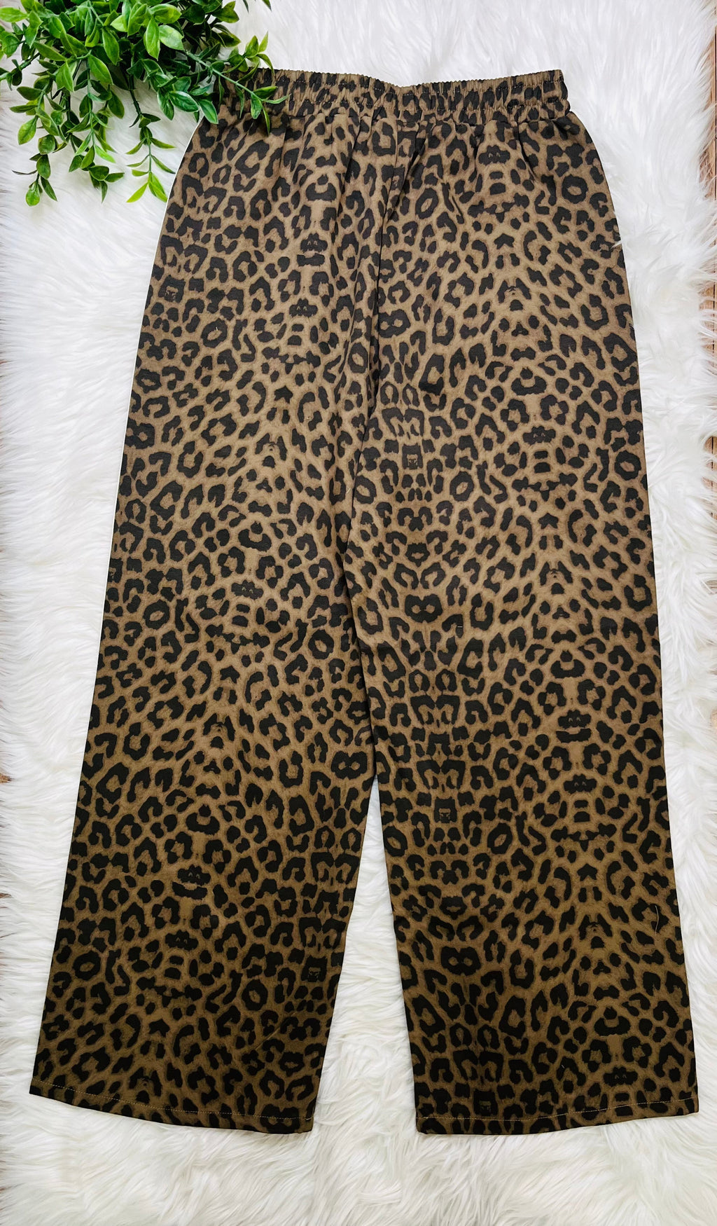 Women’s Mocha Leopard Pants