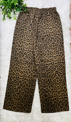 Women’s Mocha Leopard Pants