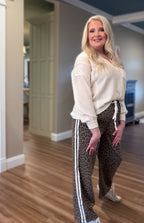 Women’s Mocha Leopard Pants