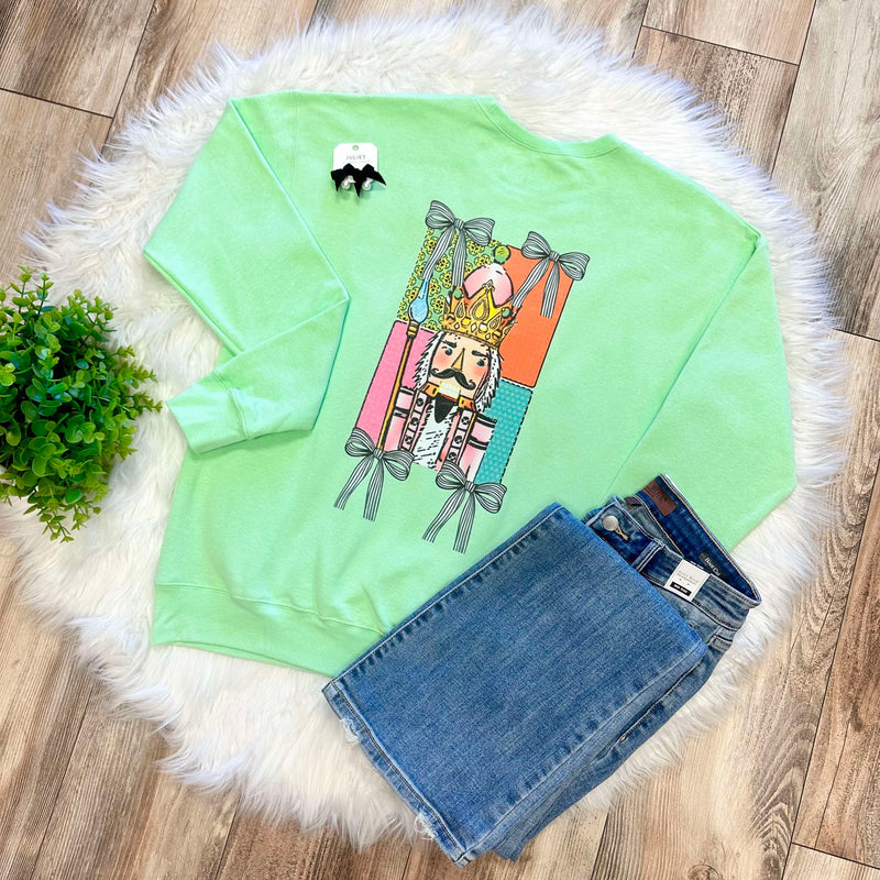 Women’s Nutcracker Christmas Crewneck Crewneck Sweatshirt Graphic