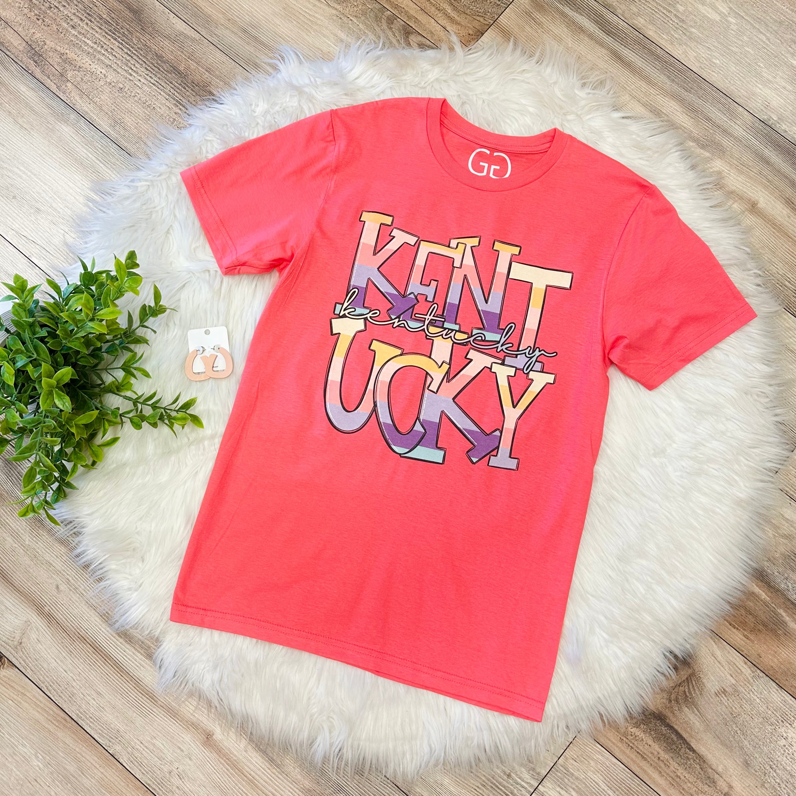 Women’s Orange Kentucky Graphic Tee