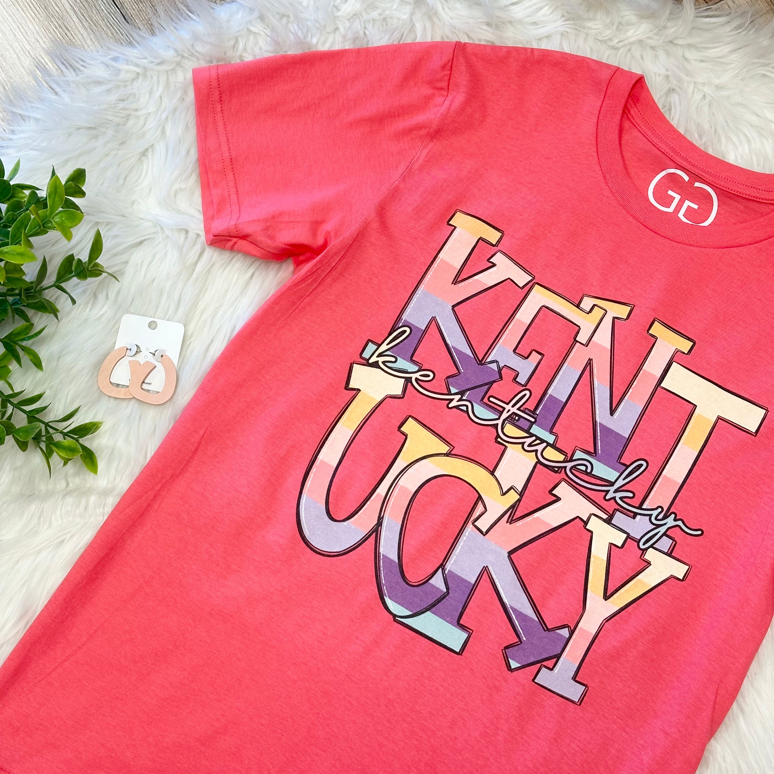Women’s Orange Kentucky Graphic Tee