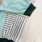 Women’s Oversized Mixed Print Pullover Top Sweater