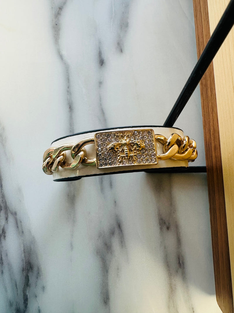 Women’s Queen Bee Chained Bracelet