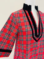 Women’s Red Plaid Dress
