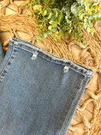 Women’s Risen High Rise-Crop Wide Jeans Style 5936