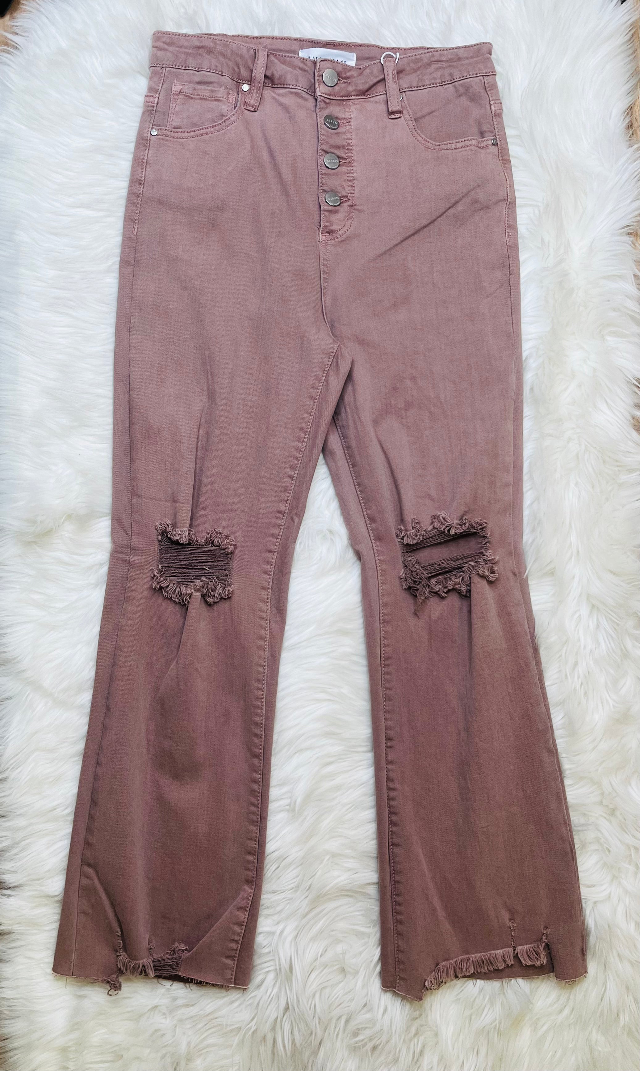 Women’s Risen Mauve jeans